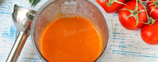 Шаг 6: томатного супа пюре классический