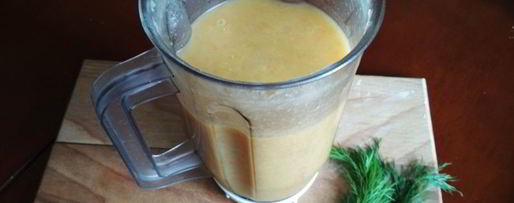 Шаг 5: томатного супа-пюре с кабачками