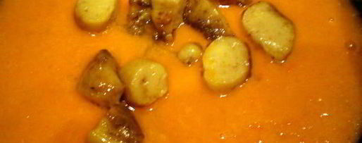 Шаг 3: томатного супа-пюре с костным мозгом