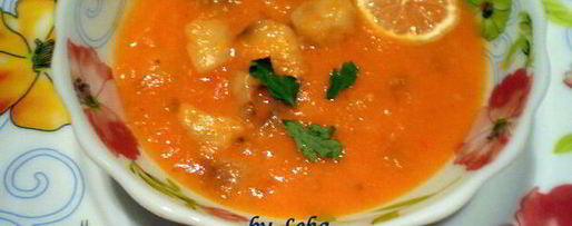 Шаг 4: томатного супа-пюре с костным мозгом