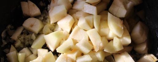 Шаг 2: тыквенно-грушевого суп-пюре