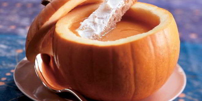 Рецепт тыквенно-яблочного суп-пюре