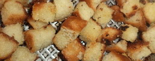 Шаг 5: тыквенного супа-пюре с чесночными сухариками