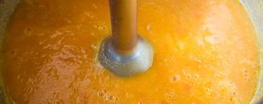 Шаг 10: тыквенного супа-пюре с жареным острым фаршем