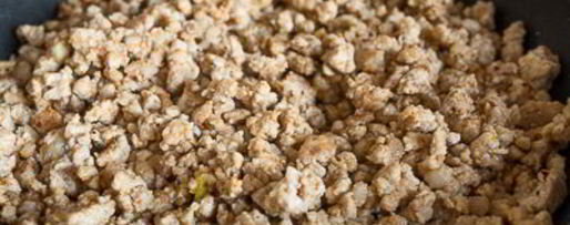 Шаг 12: тыквенного супа-пюре с жареным острым фаршем