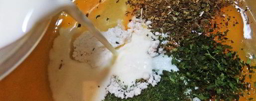 Шаг 5: супа с фрикадельками и блинными роллами