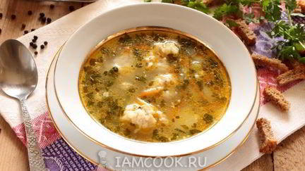 Рецепт Супа с фрикадельками в мультиварке