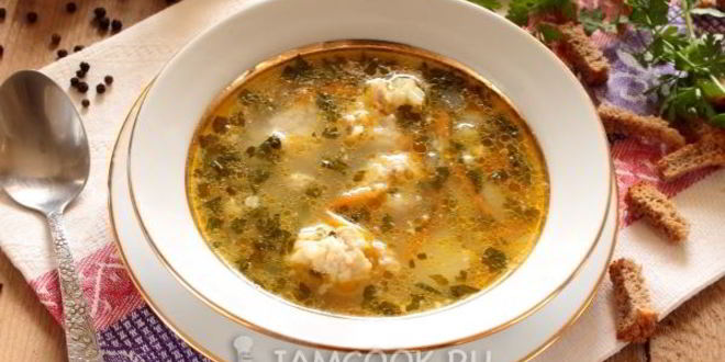 Рецепт супа с фрикадельками в мультиварке