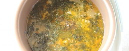 Шаг 7: супа с фрикадельками в мультиварке