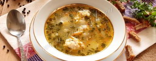 Шаг 9: супа с фрикадельками в мультиварке