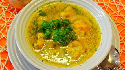 Рецепт Супа с клецками Домашний