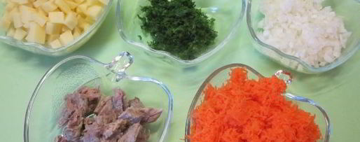 Шаг 1: супа с клецками домашний