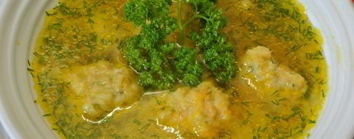 Шаг 9: супа с клецками домашний