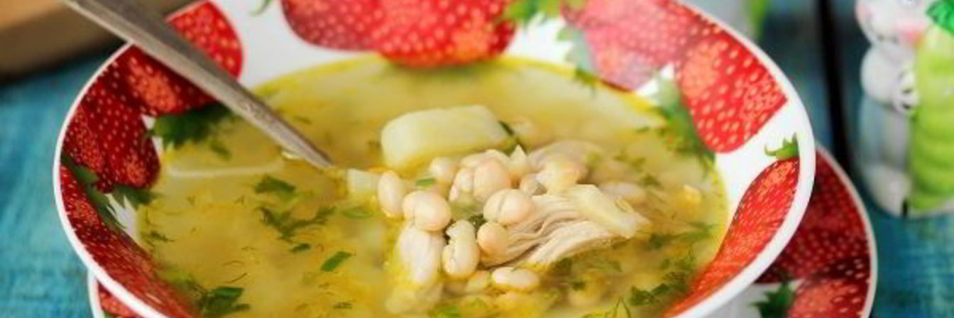 Рецепт Супа с консервированной фасолью