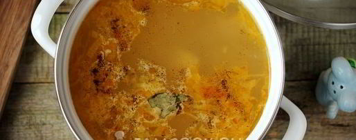 Шаг 5: супа с консервированной фасолью