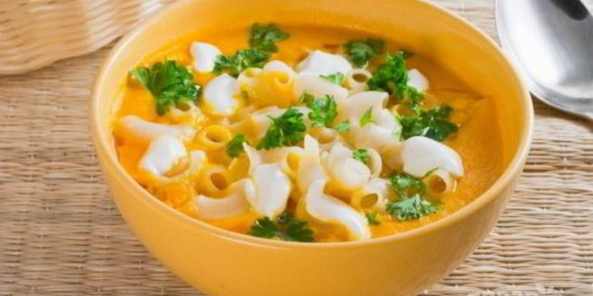 Рецепт супа с макаронами