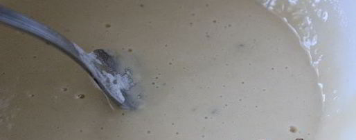 Шаг 4: супа с мучными хлопьями