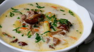 Рецепт Супа с опятами