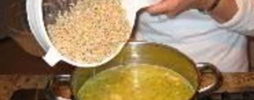 Шаг 5: супа с перловкой