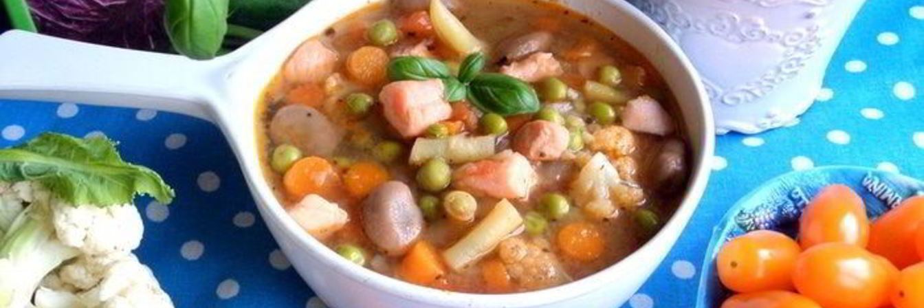 Рецепт Супа с сезонными бобовыми