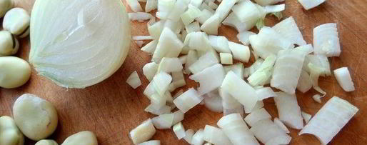 Шаг 1: супа с сезонными бобовыми