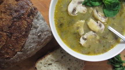 Рецепт Супа с шампиньонами и картофелем