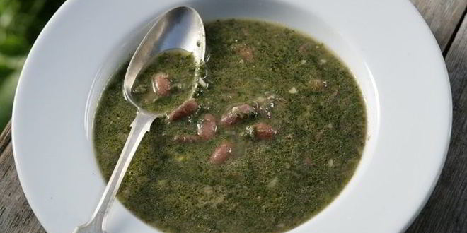 Рецепт супа со шпинатом