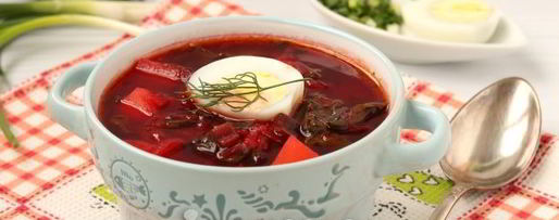 Шаг 11: горячего свекольника с ботвой