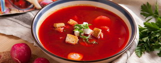 Шаг 7: холодного свекольника с брынзой