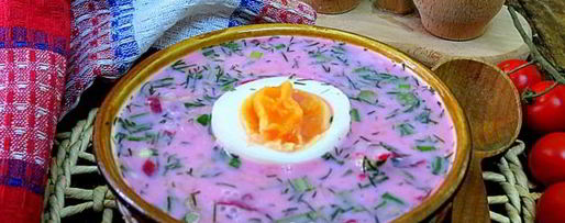 Шаг 9: холодного свекольника с редисом