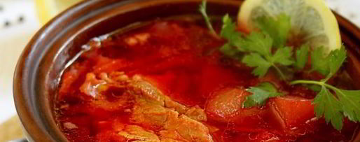 Шаг 9: классического горячего свекольника с курицей