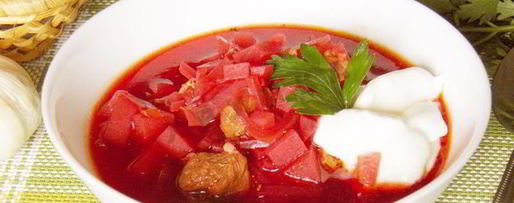 Шаг 10: классического горячего свекольника с мясом