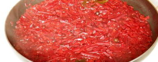 Шаг 6: классического горячего свекольника с мясом