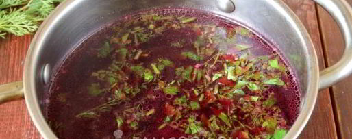 Шаг 7: классического горячего свекольника со свининой