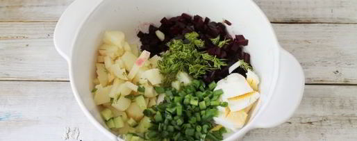 Шаг 6: классического холодного свекольника на кефире