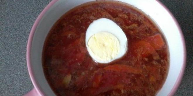 Рецепт свекольника горячего