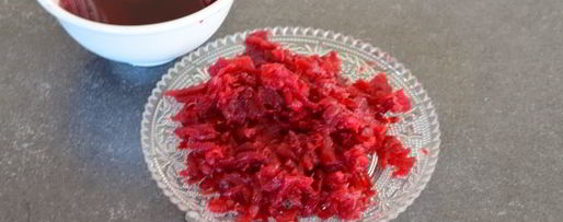 Шаг 4: свекольника из маринованной свеклы из банки