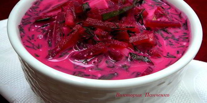 Рецепт свекольника-холодника