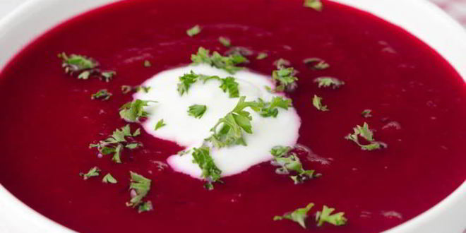 Рецепт свекольника классического на овощном бульоне