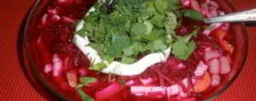 Шаг 3: свекольника классического с мясом