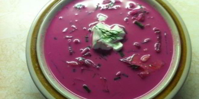 Рецепт свекольника по-литовски