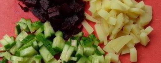 Шаг 2: свекольника с базиликом