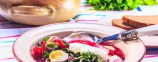 Шаг 10: свекольника с ботвой холодный