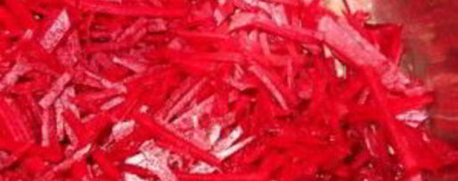 Шаг 1: свекольника с ботвой