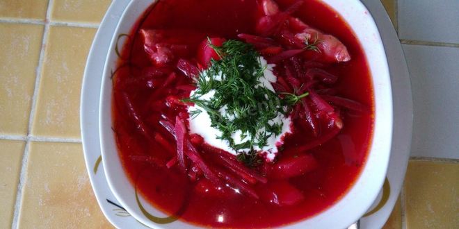 Рецепт свекольника с говядиной