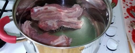 Шаг 1: свекольника с говядиной