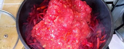 Шаг 8: свекольника с говядиной