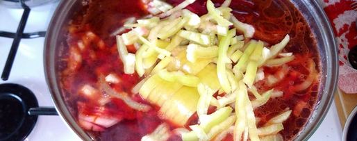 Шаг 9: свекольника с говядиной