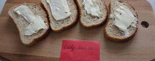 Шаг 4: свекольника с гренками