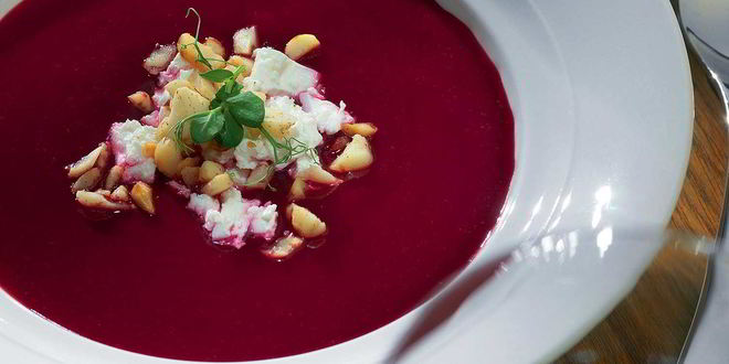 Рецепт свекольника с кабачками